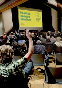 ein Bild der positiven Energie Wochen.